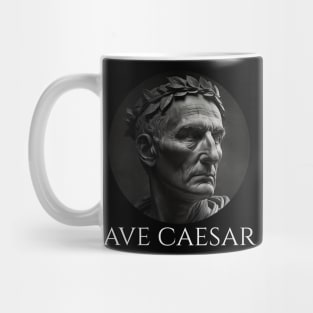 Gaius Julius Caesar - Ave Caesar - Ancient Roman History Mug